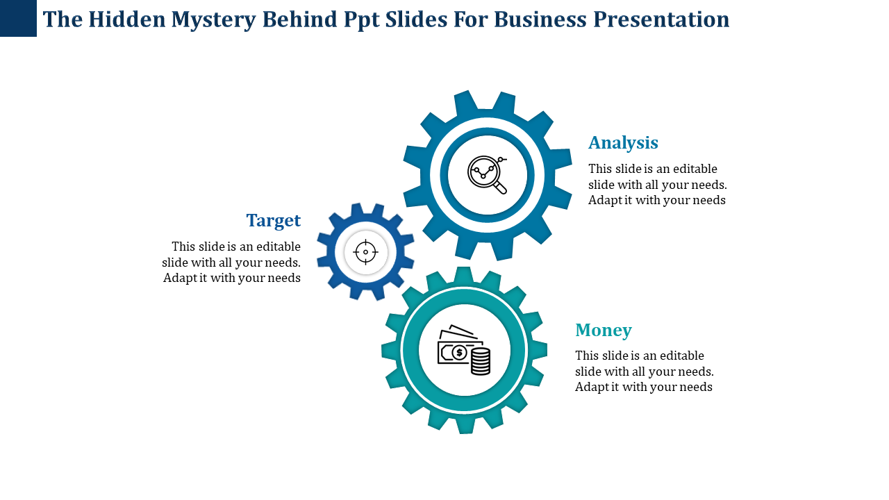 Best PPT Slides For Business Presentation With Three Node